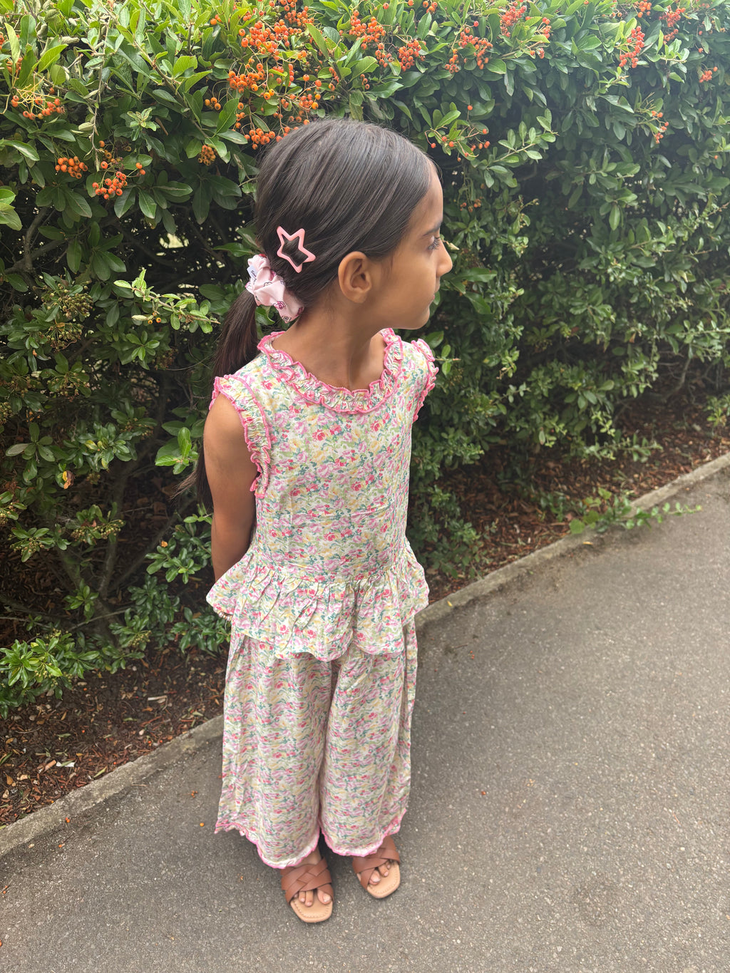 Floral cotton 2 piece